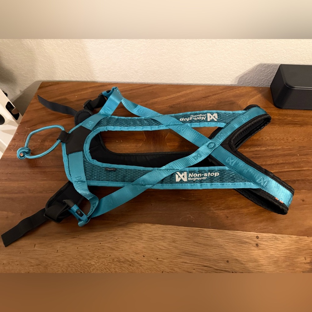 Non-Stop Dogwear Rush Harness Size 8 Teal